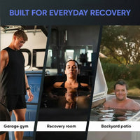 Cold Plunge Tub Built for Daily Recovery, Iceless Cooling, 90 Gallon Capacity, LLDPE Construction