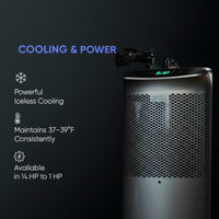 Cold Plunge Tub Built for Daily Recovery, Iceless Cooling, 90 Gallon Capacity, LLDPE Construction